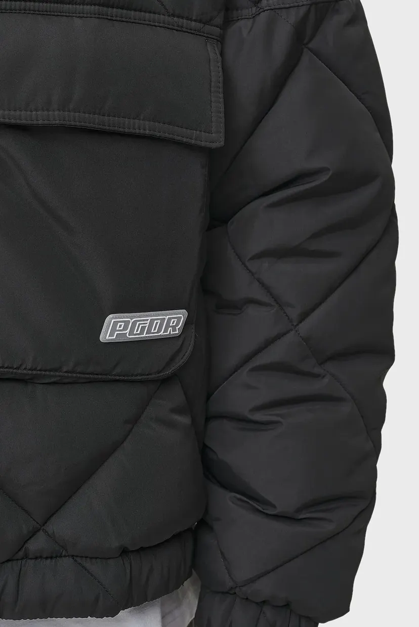 Чоловічий чорний анорак ELDRED JUMP-IN PUFFER JACKET 5