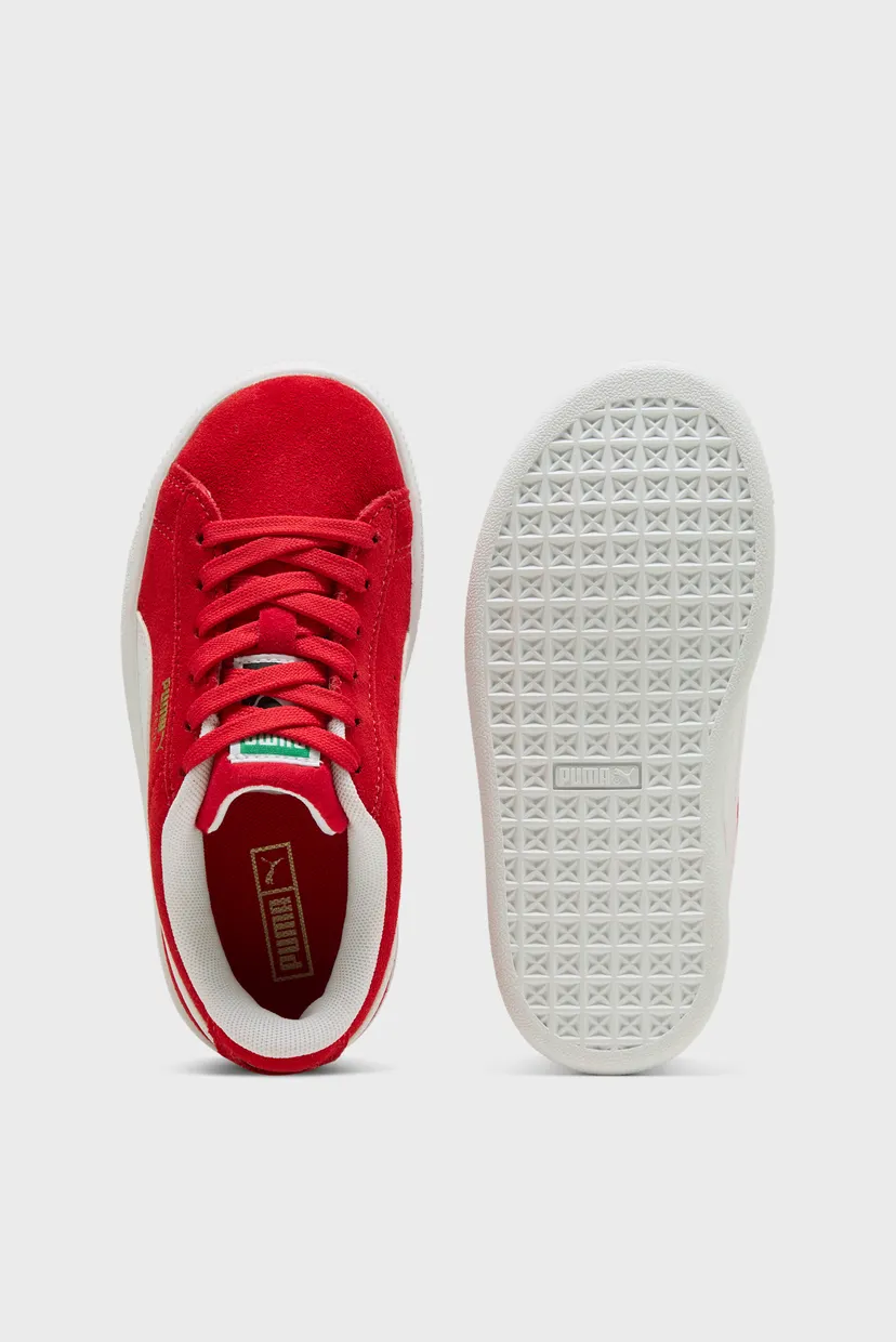 Дитячі червоні замшеві снікерси Suede Classic Sneakers Kids 4
