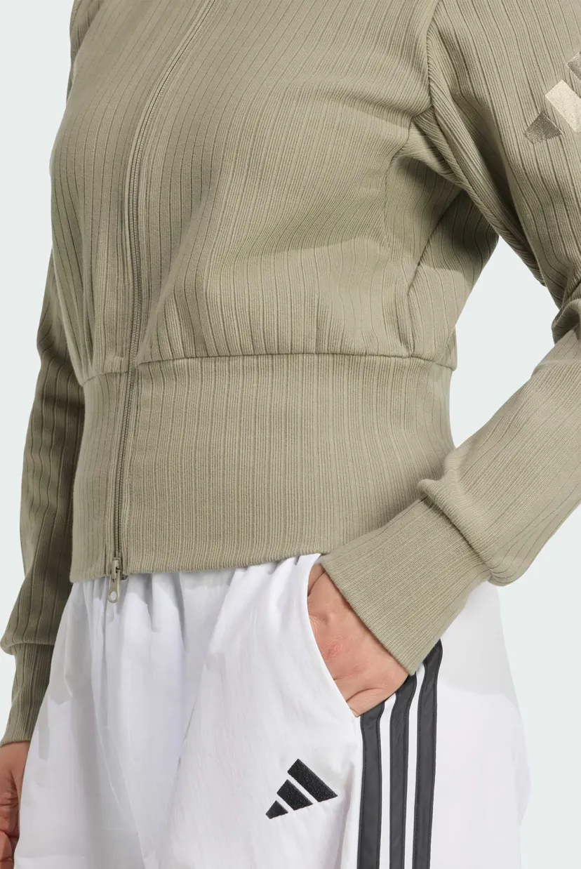 Жіноча оливкова спортивна кофта ALL SZN Winterized Full-Zip 5