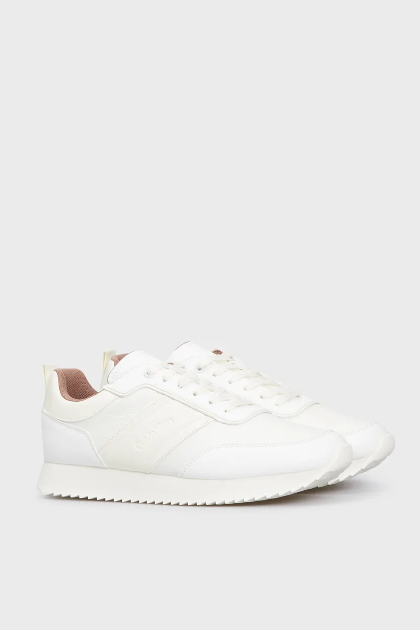 Мужские белые кроссовки LOW TOP LACE UP LOGO LTH 3