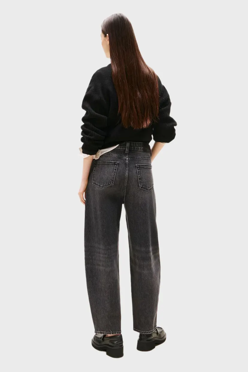 Женские серые джинсы BALLOON 3