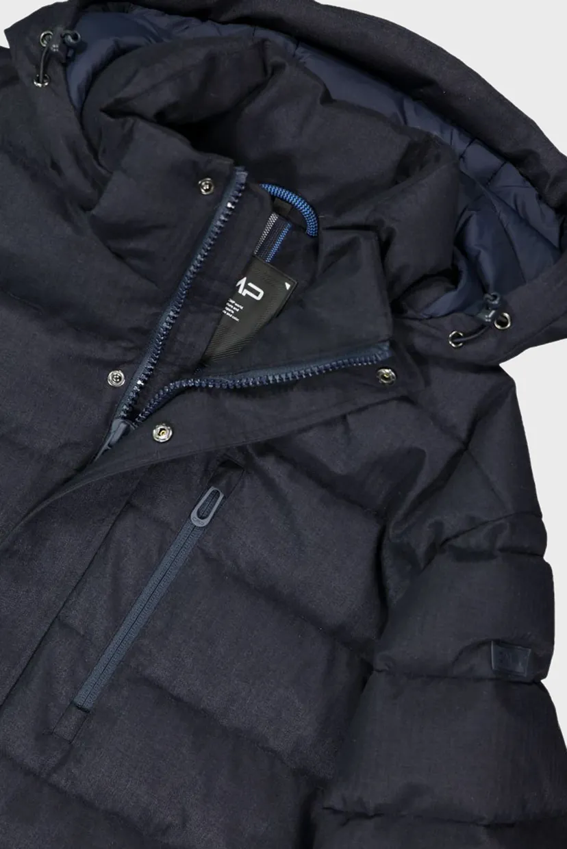 Мужская темно-синяя куртка ZIP HOOD SORONA AURA FL 4