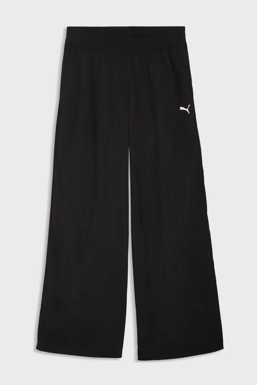 Женские черные спортивные брюки PUMA Sport Relaxed Woven Pants Women 4