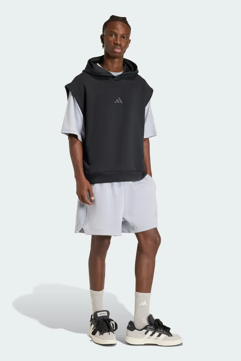 Чоловічі сірі шорти SOFT LUX adidas KF8581 — MD-Fashion