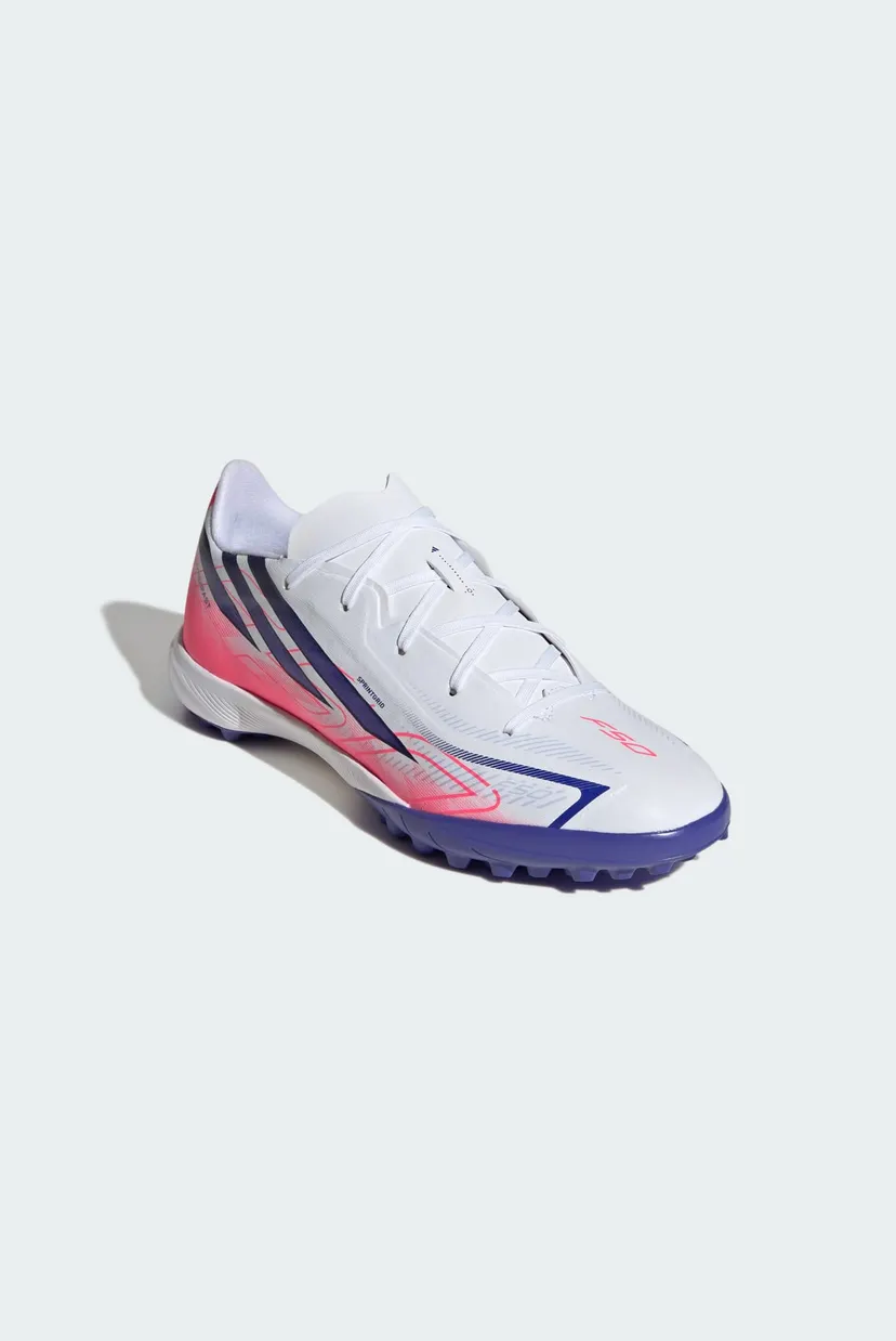 Детские белые сороконожки F50 Hyperfast League Turf Football Kids 3