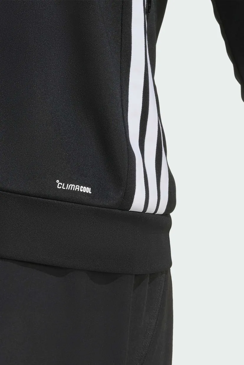 Мужская черная спортивная кофта WORKOUT ESSENTIALS ALL-SET 3-STRIPES KNIT 5