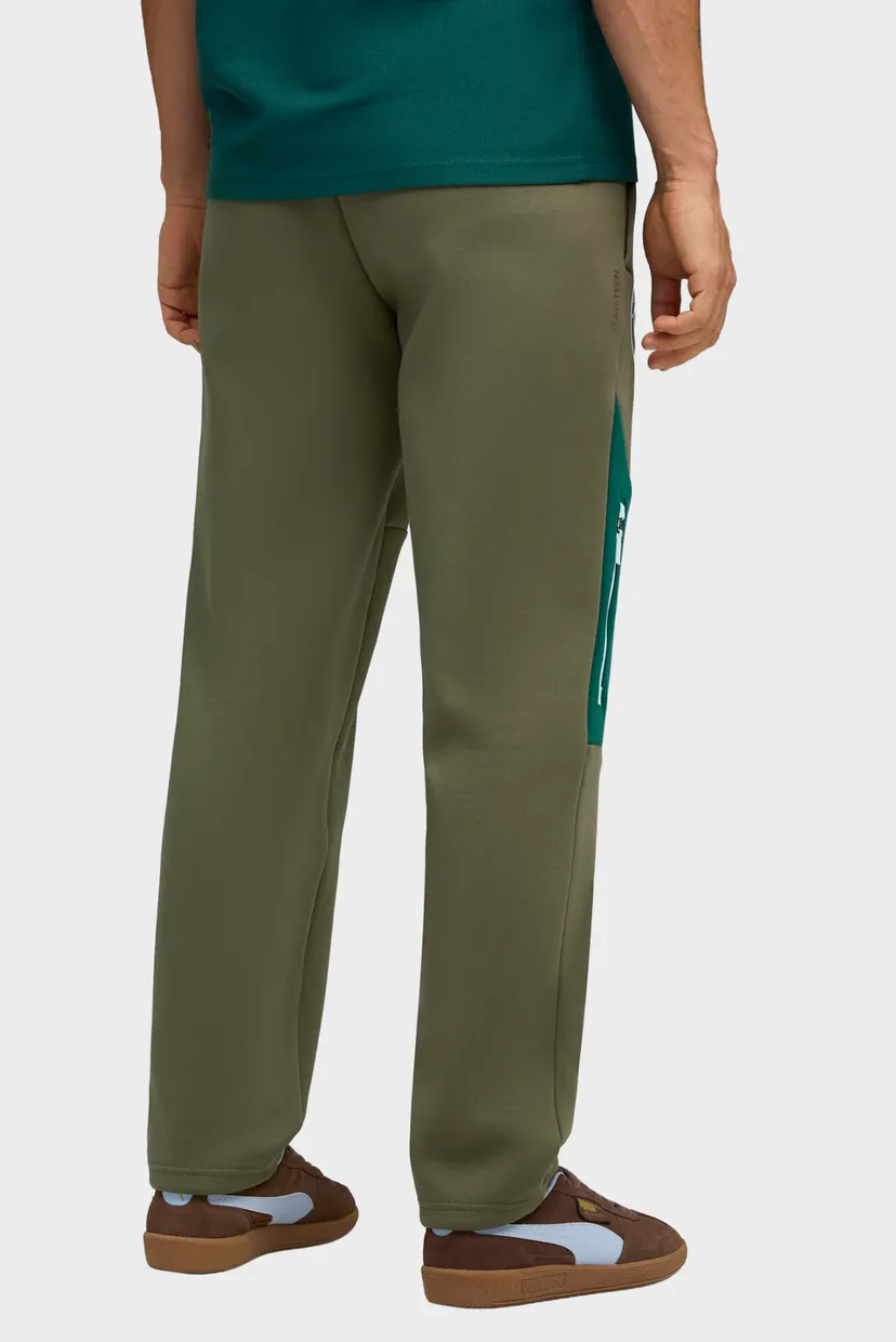 Мужские оливковые спортивные брюки Manchester City PUMATECH Sweatpants Men 3