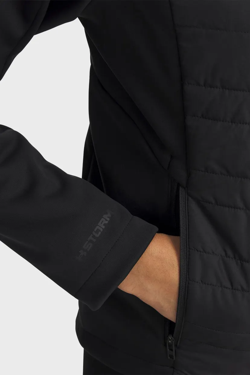 Жіноча чорна спортивна кофта UA Drive Pro Insulated FZ 3