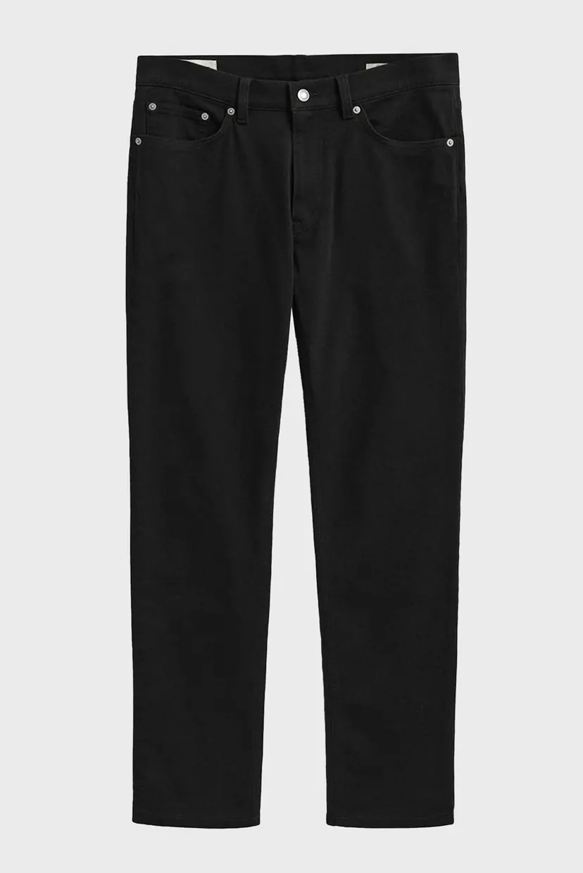 Чоловічі чорні джинси REGULAR SOFT TWILL 7