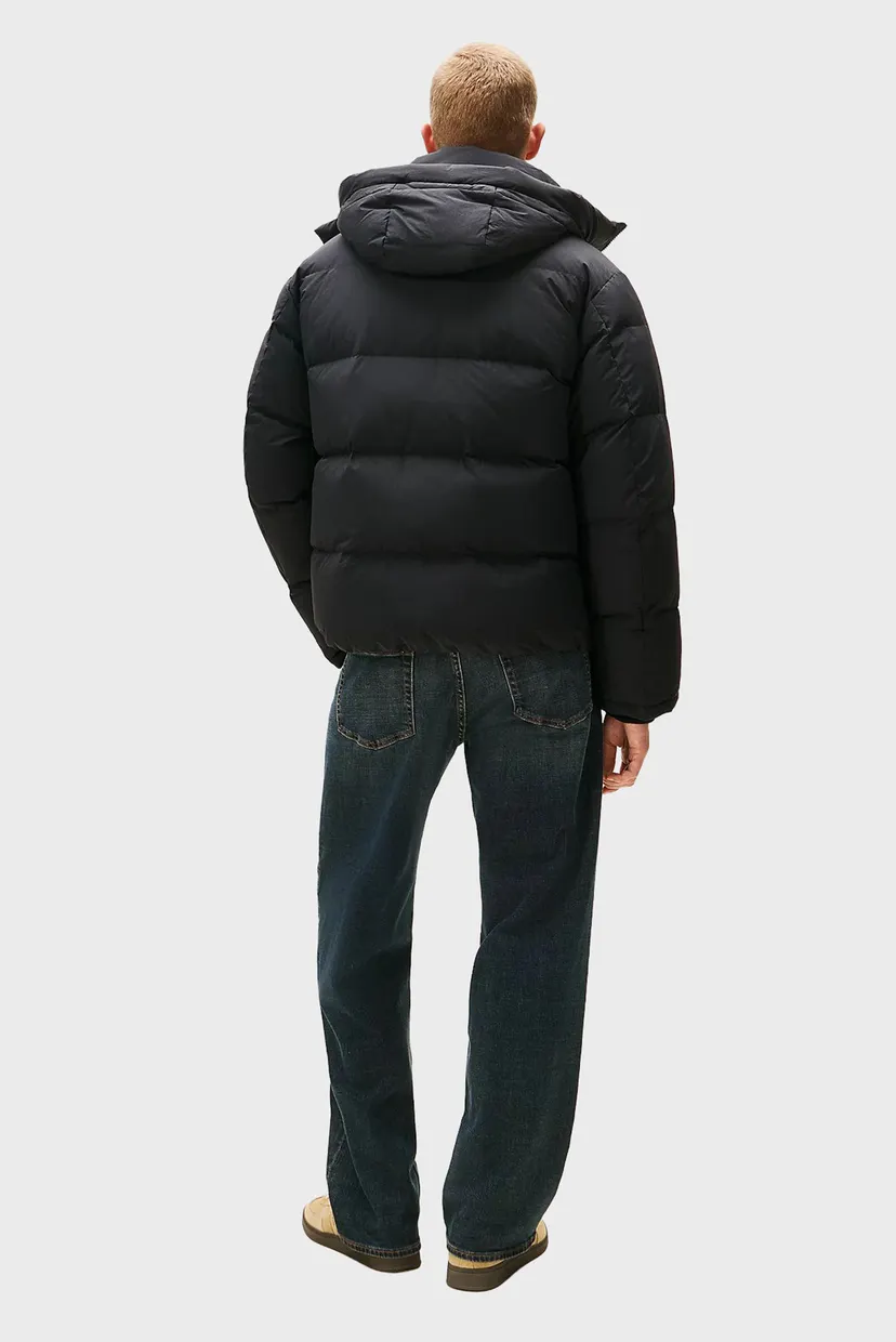 Мужской черный пуховик PUFFER 3