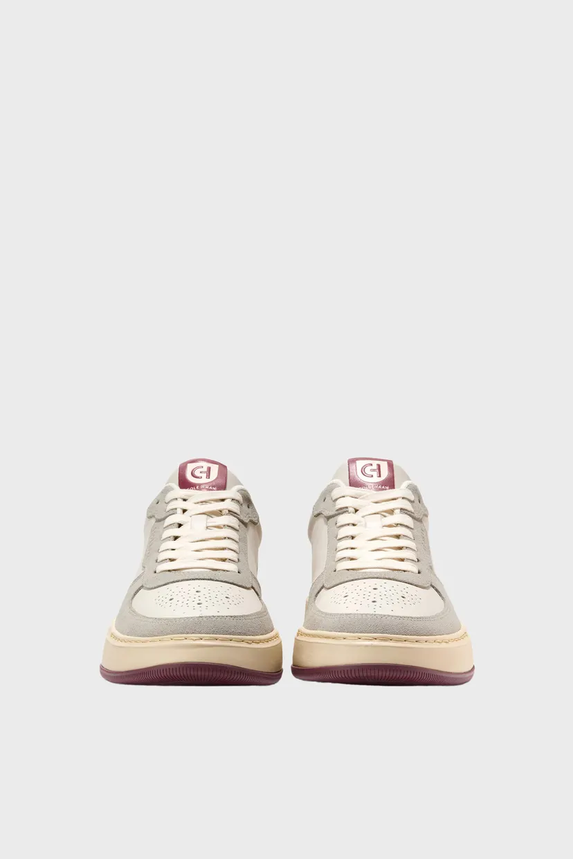 Мужские белые кожаные сникерсы GrandPrø Crossover Sneaker 3