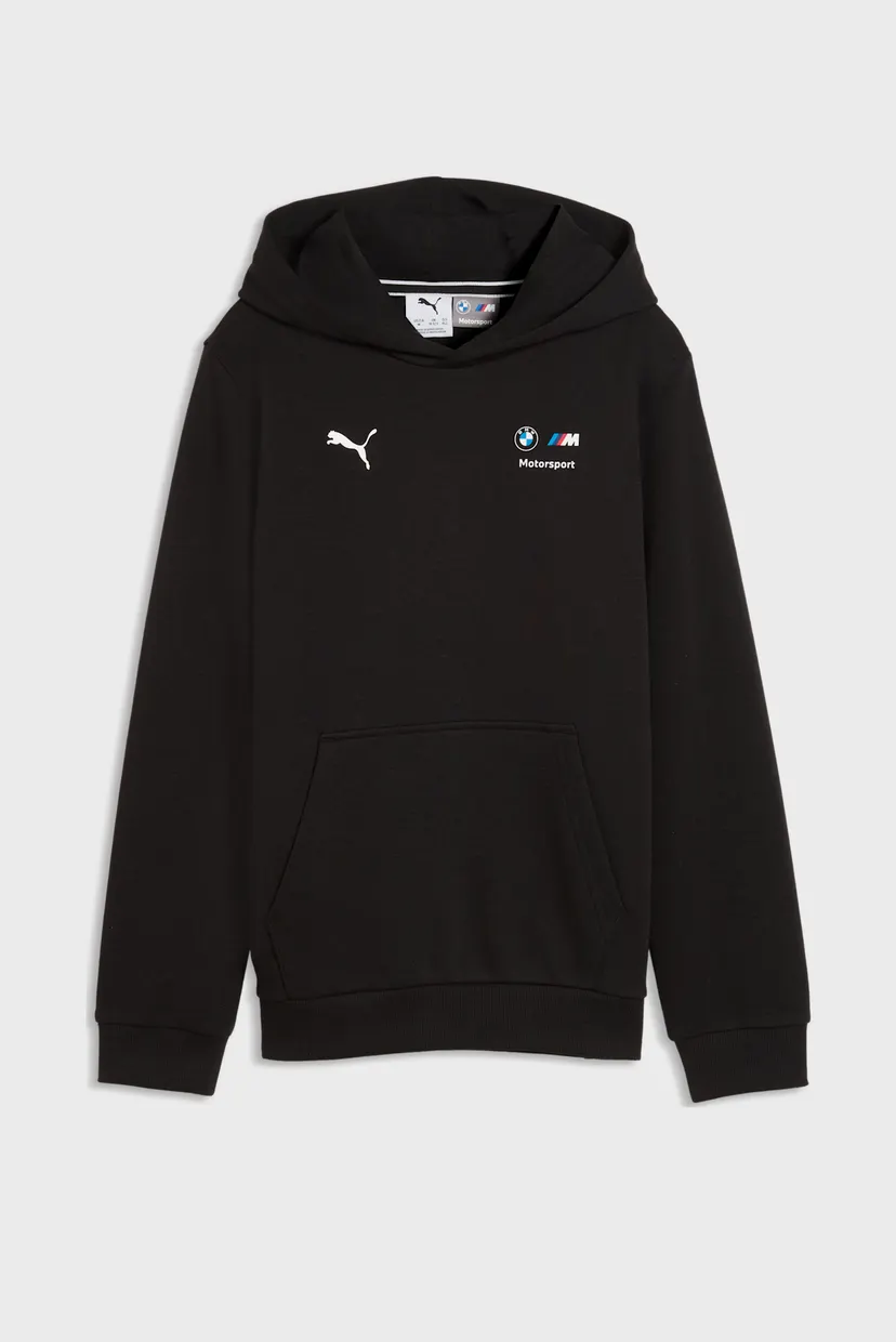 Дитяче чорне худі BMW M MOTORSPORT Essentials Hoodie Youth 4
