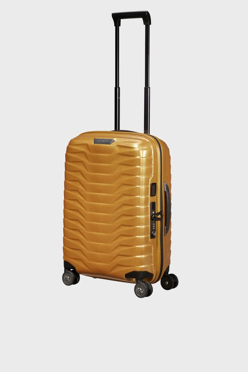 Золотиста валіза 55 см PROXIS GOLDEN YELLOW 6