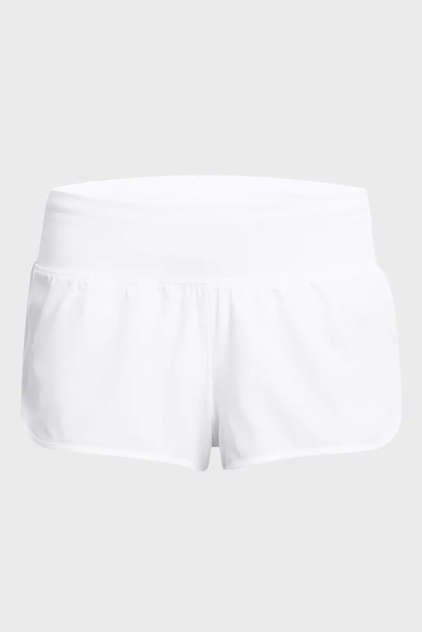 Женские белые шорты UA Launch Pro 2'' Shorts 6