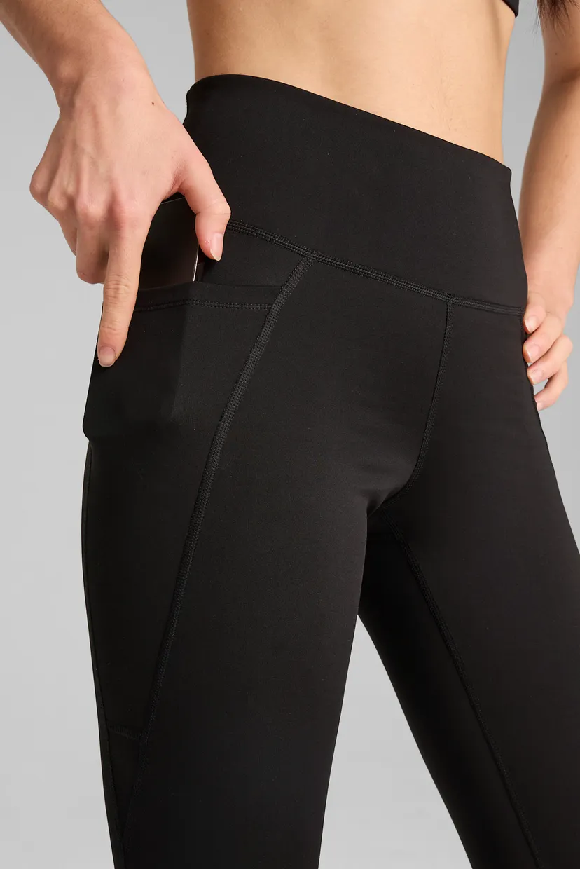 Женские черные тайтсы TAD ESSENTIALS 7/8 Tigths Women 4