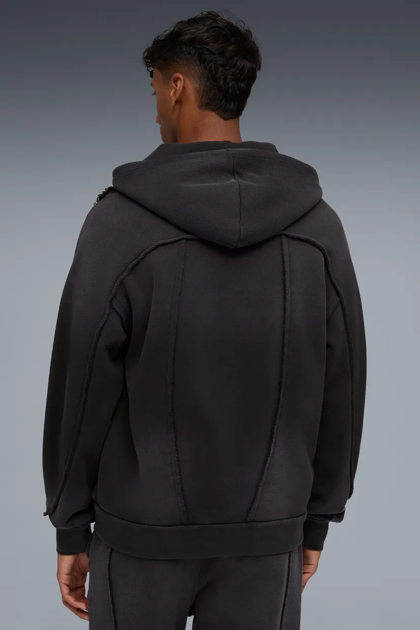 Мужское черное худи CLRT 2G Full-Zip Hoodie Men 3
