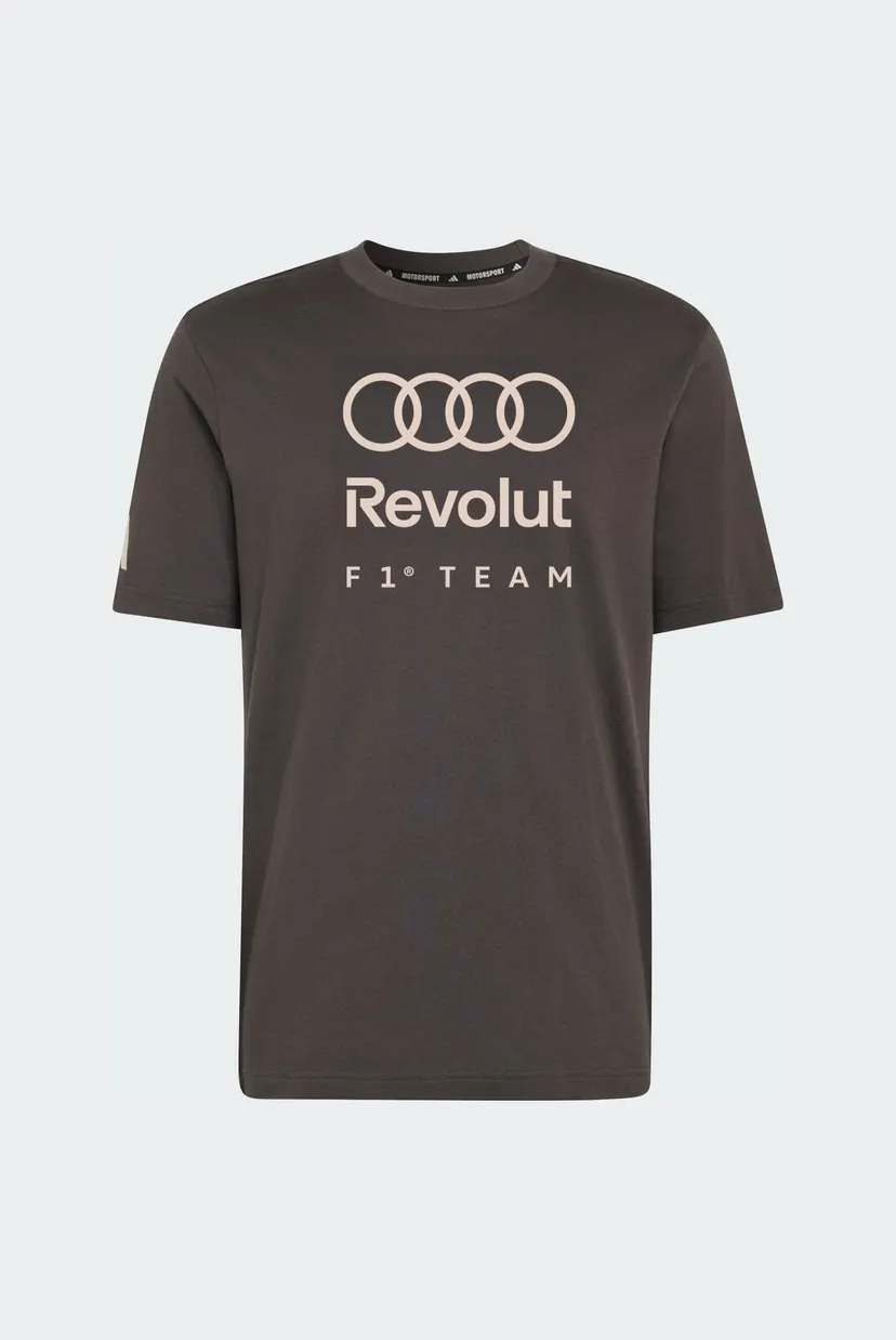 Мужская черная фтболка AUDI FORMULA ONE TEAM DNA GRAPHIC 6
