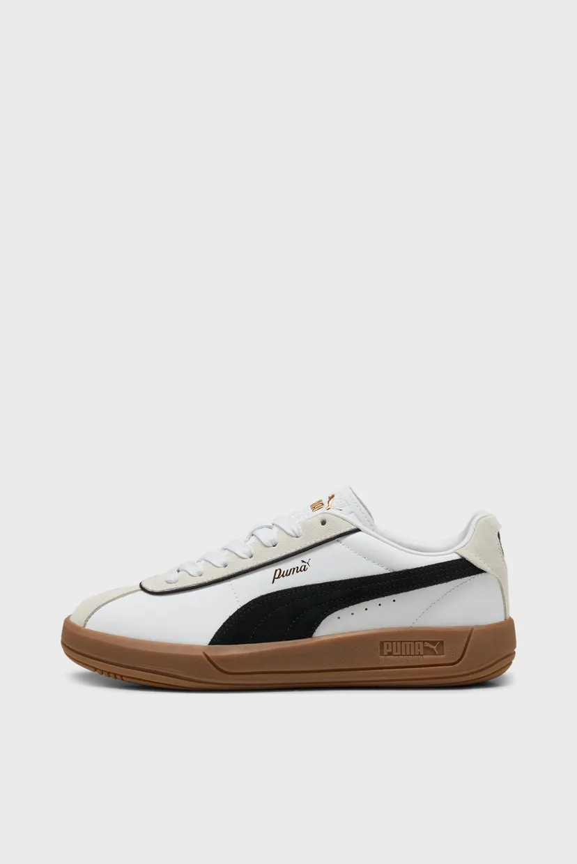 Жіночі білі шкіряні снікерси PUMA Club Klassika Sneakers Women 3