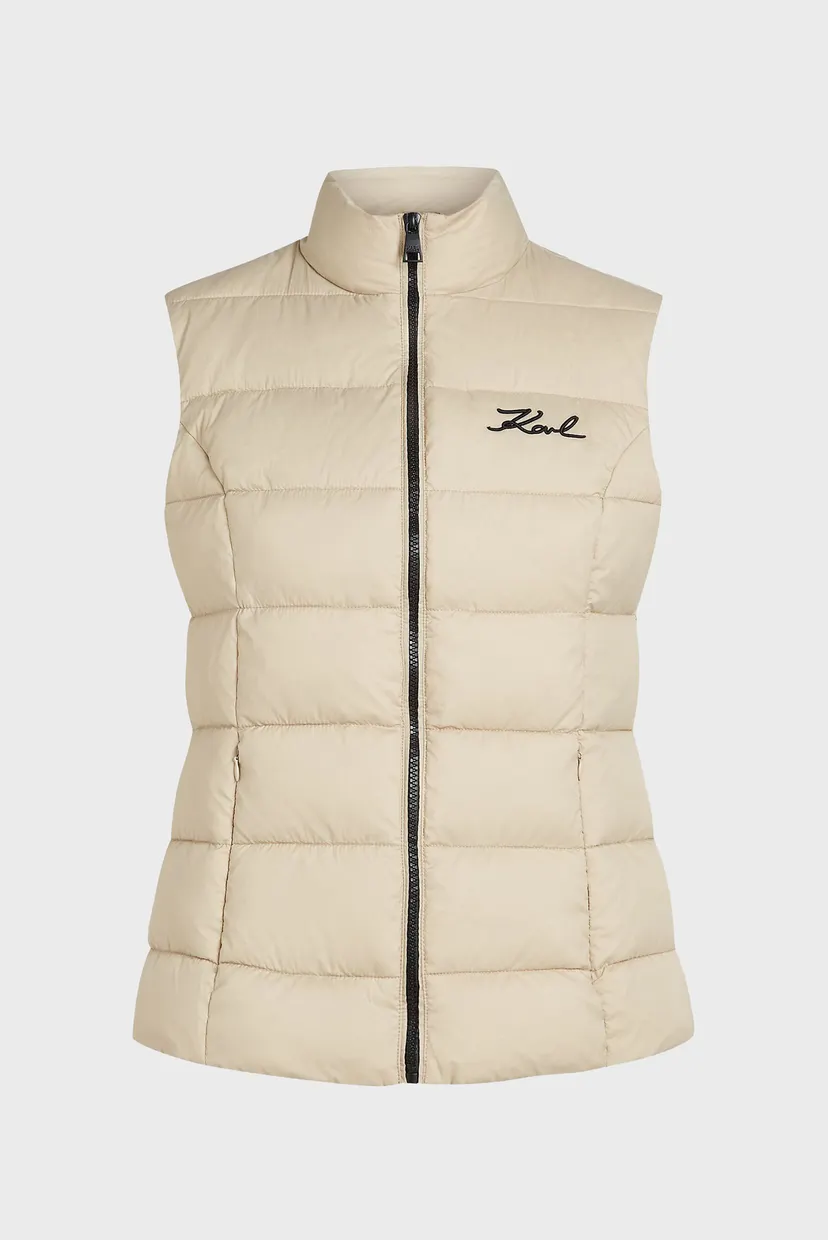 Жіночий бежевий жилет LIGHTWEIGHT PUFFER GILET 5
