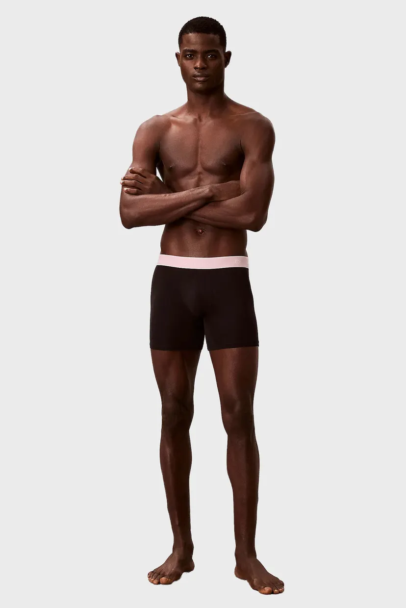 Чоловічі чорні боксери (3 шт) BOXER BRIEF 4