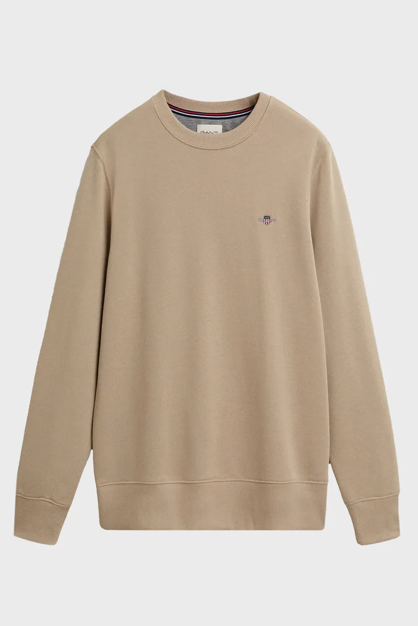 Чоловічий бежевий світшот REG SHIELD C-NECK SWEAT 5