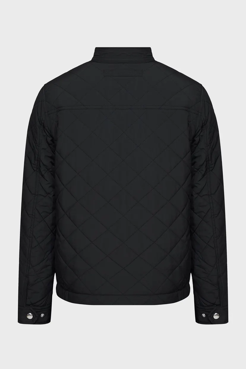Чоловіча чорна куртка QUILTED WINDCHEATER 8