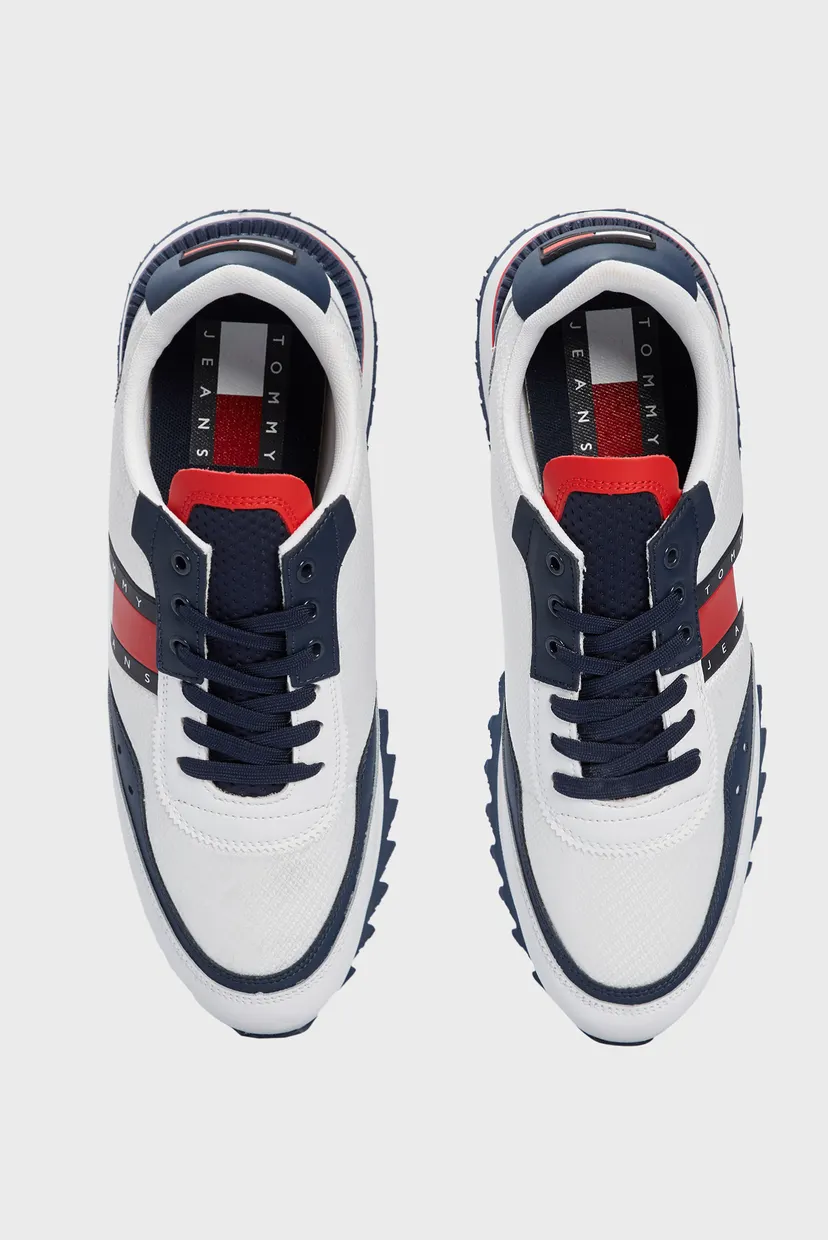 Мужские белые кроссовки TOMMY JEANS TRECK CLEATED 4
