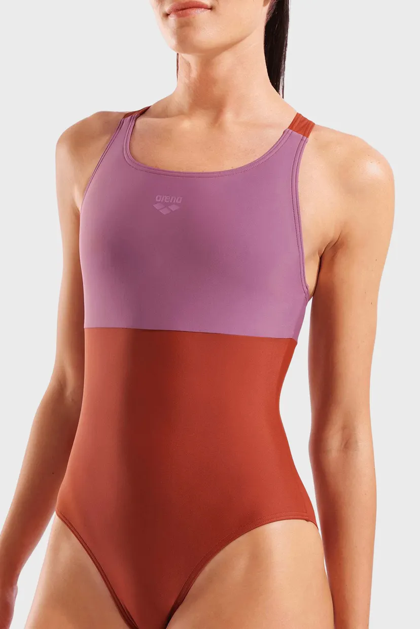 Женский купальник SOLID SWIMSUIT RACER BACK 4