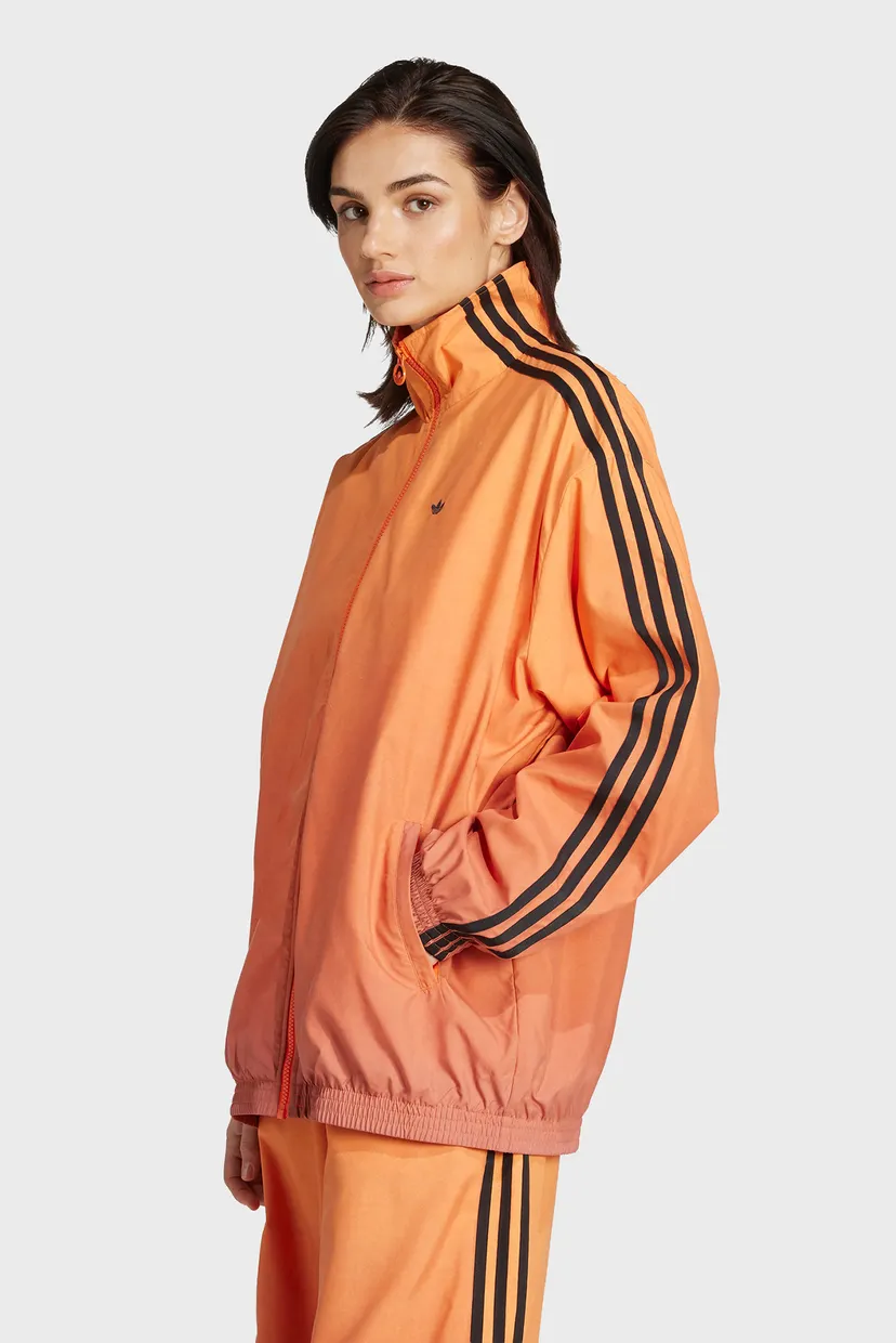 Женская оранжевая спортивная кофта Gradient Firebird Oversized