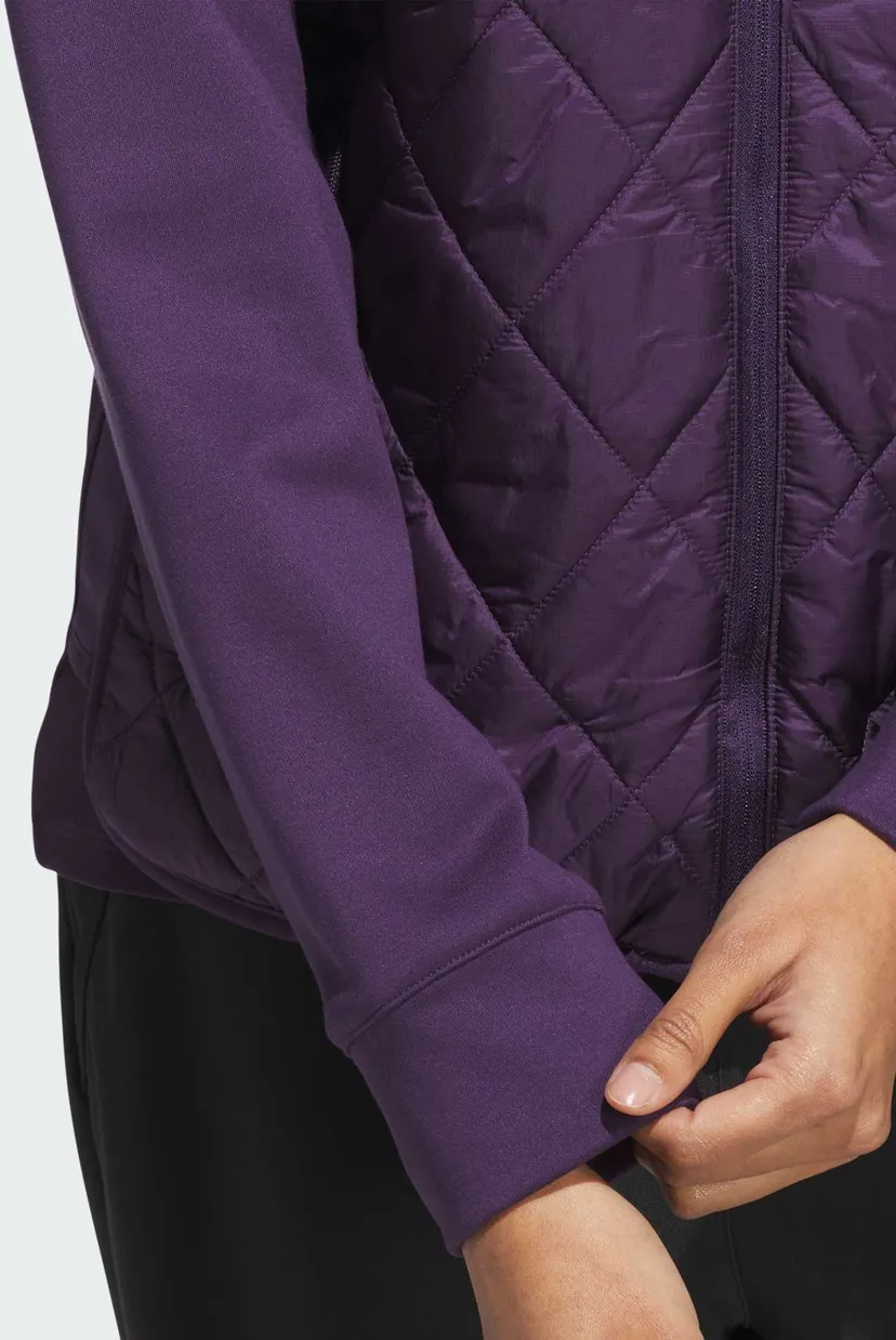 Жіноча фіолетова куртка Ultimate365 Quilted Full-Zip 5