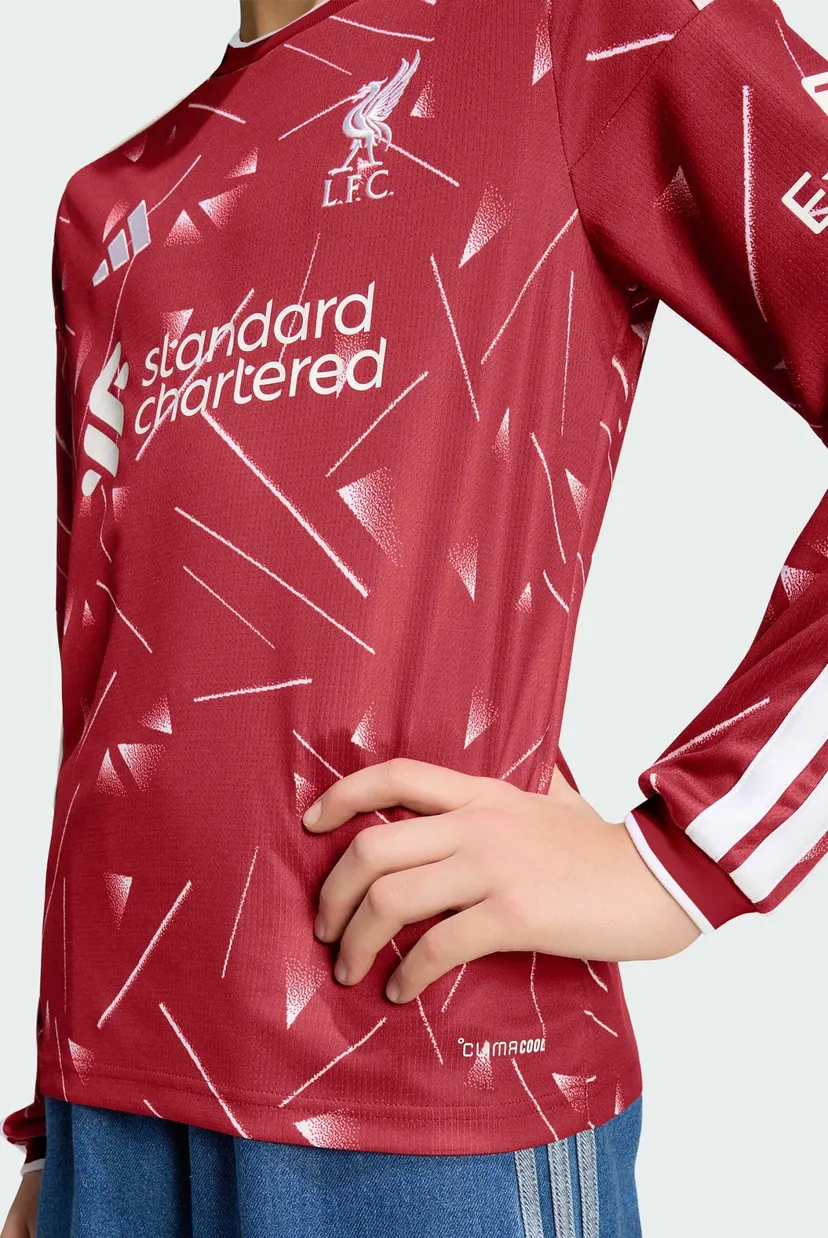 Дитячий бордовий лонгслів Liverpool FC 26/27 Home Kids 5