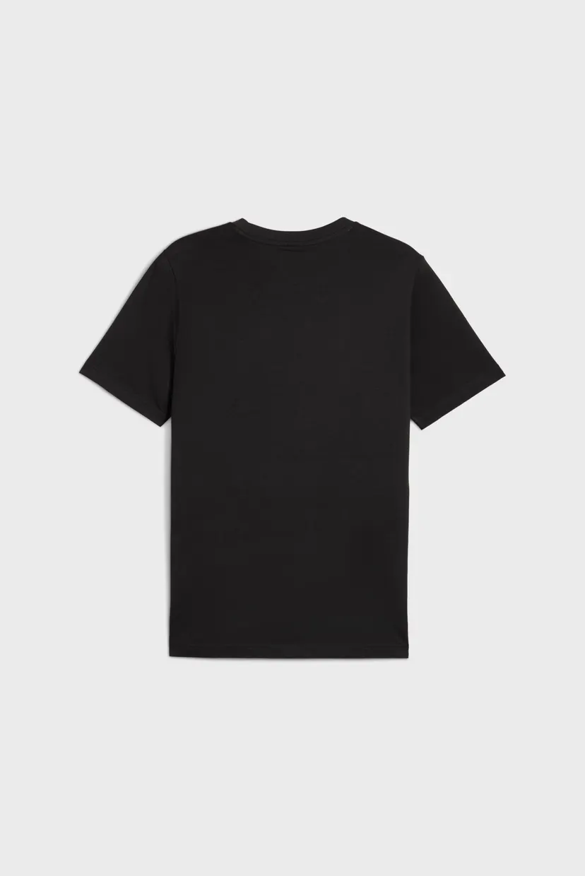 Мужская черная футболка Essentials Small Logo Tee Men 7