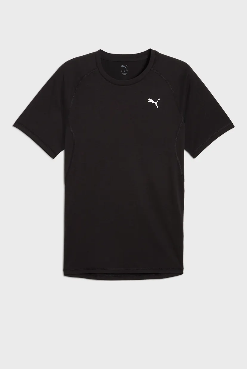 Мужская черная футболка VELOCITY Tri-Blend Running Tee Men 4