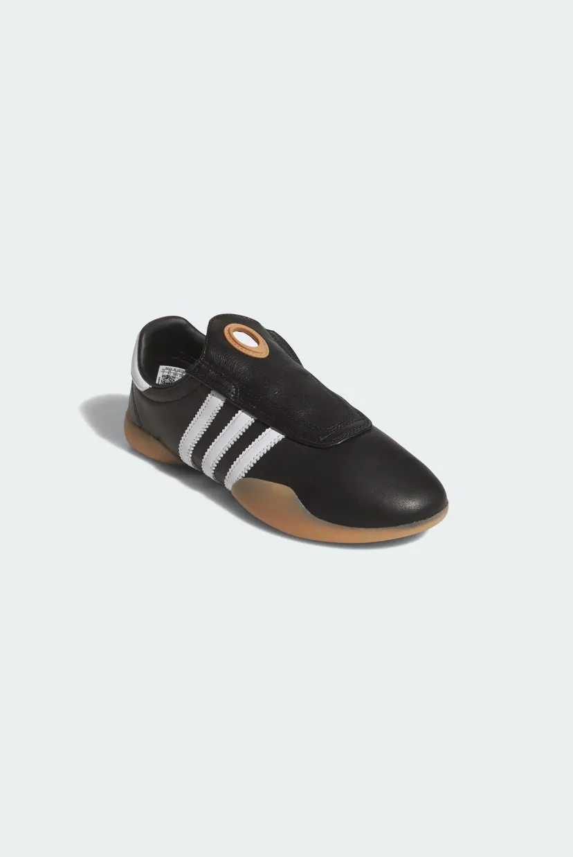 Жіночі чорні шкіряні кросівки adidas Taekwondo Mei 4