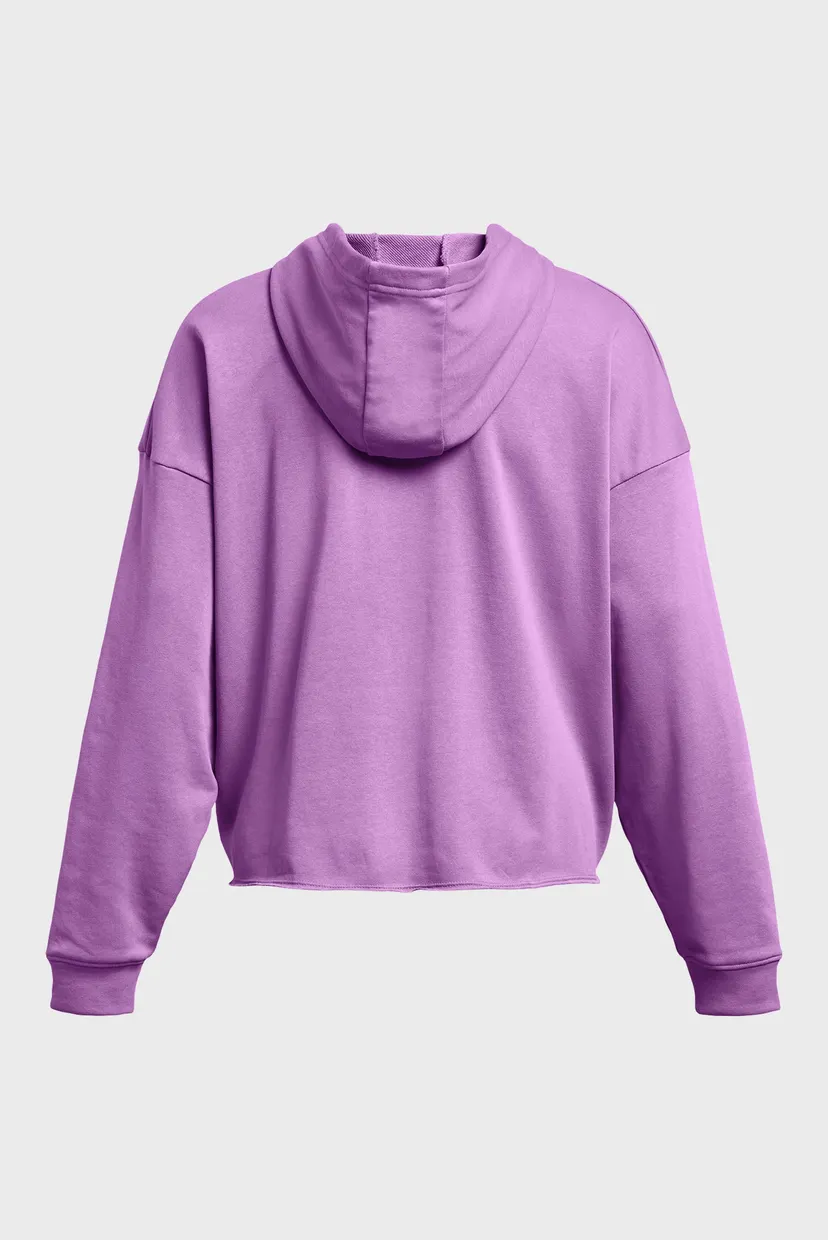 Жіноче фіолетове худі UA Rival Terry OS Hoodie 4