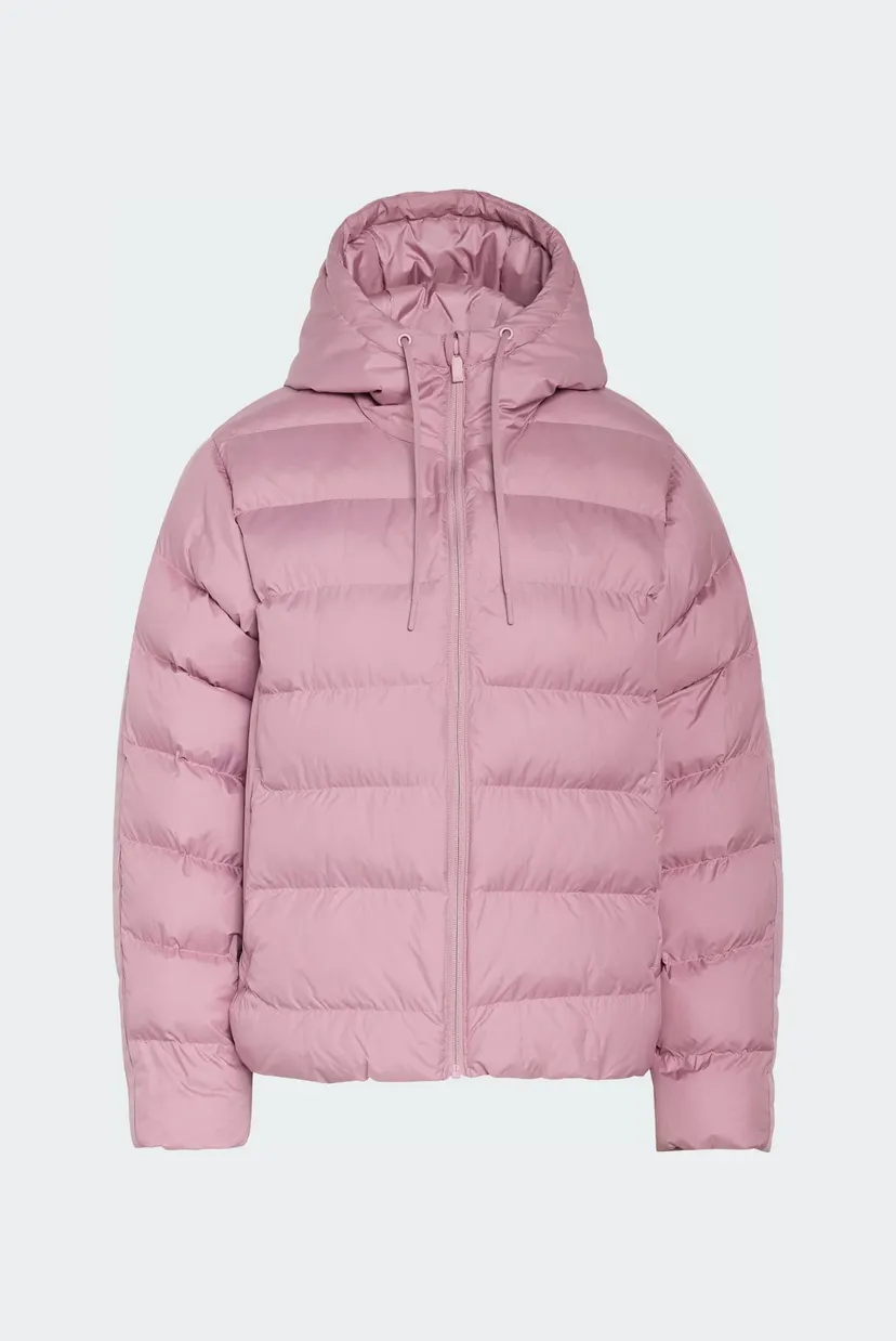 Жіноча рожева куртка Essentials CLIMAWARM 3-Stripes Synthetic Down Hooded 6