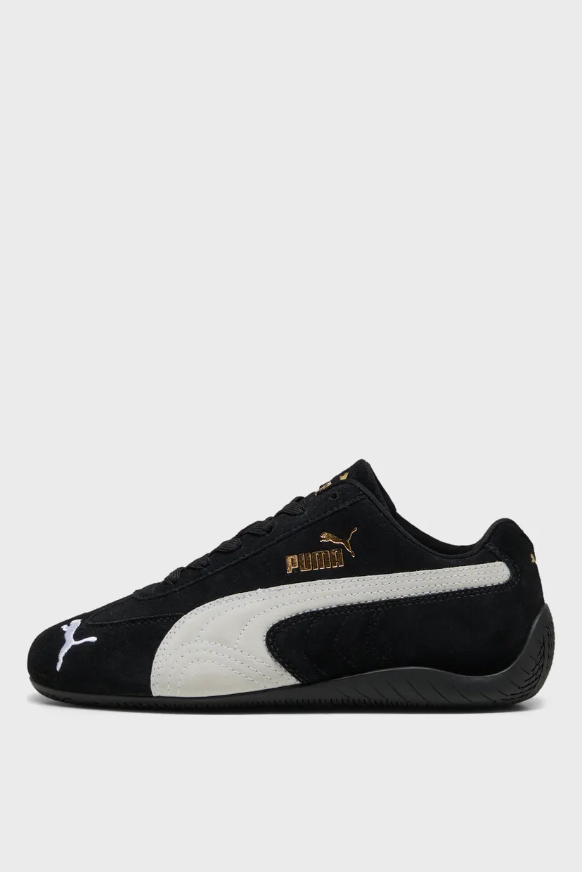 Дитячі чорні замшеві кросівки Speedcat Sneakers Youth 4