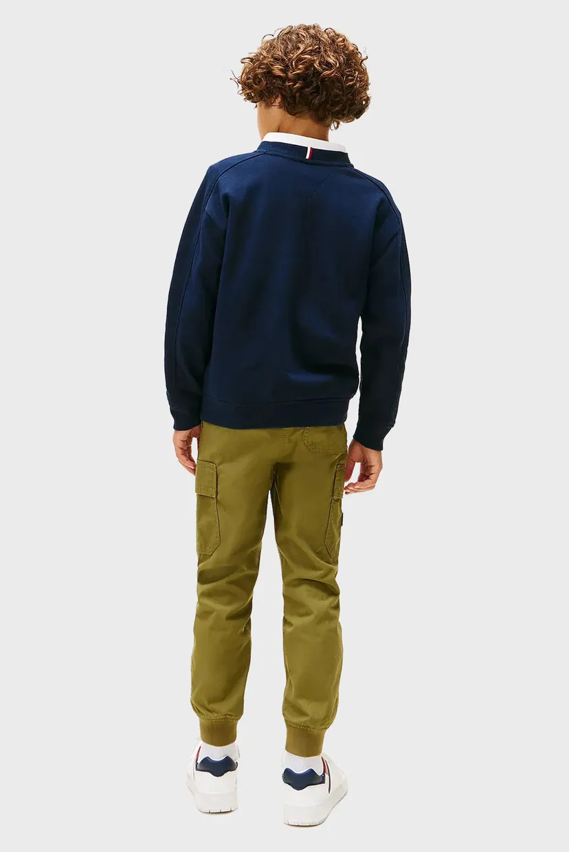 Дитячий темно-синій світшот VARSITY RAISED PRINT 3