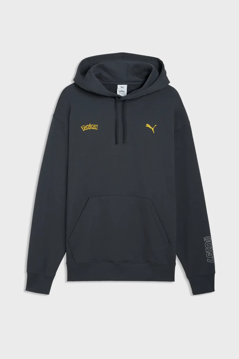 Мужское темно-серое худи PUMA x POKÉMON Relaxed Graphic Hoodie Men 6