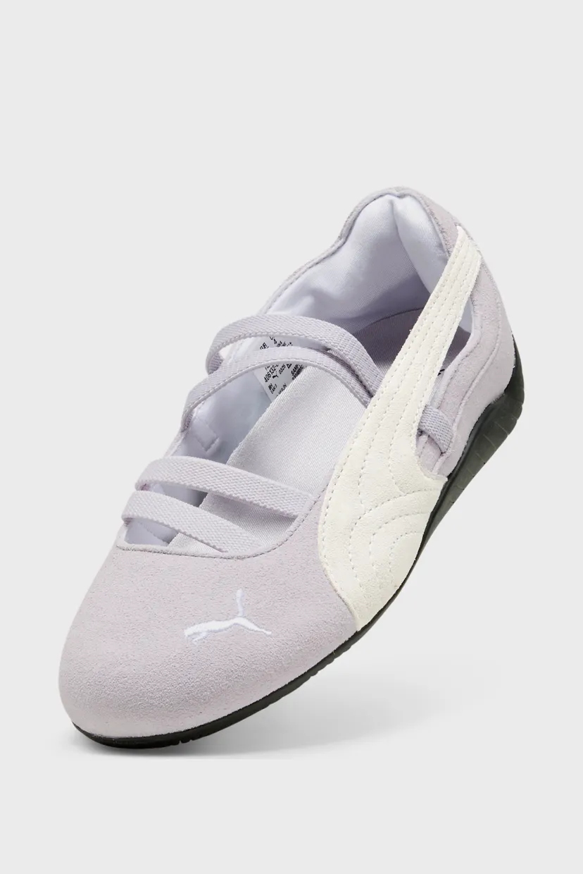 Дитячі бузкові замшеві балетки Speedcat Ballet Sneakers Youth 5