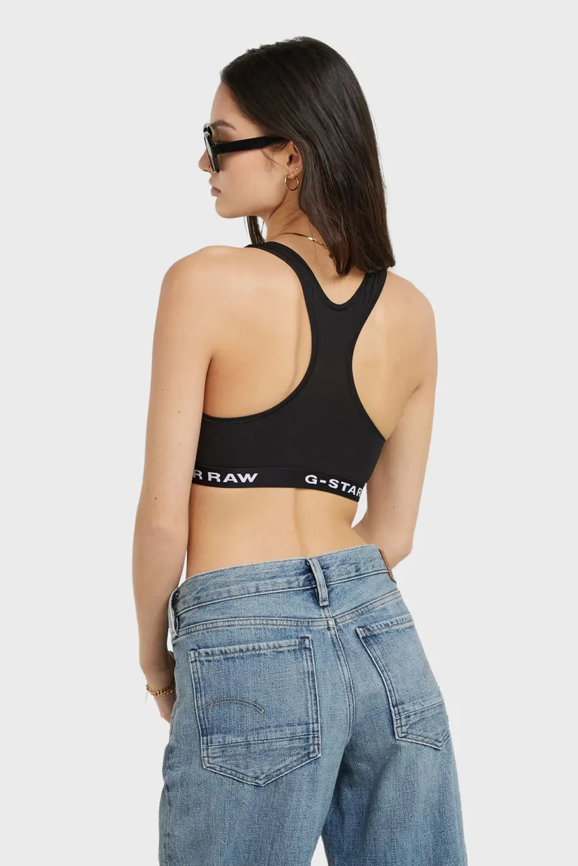 Женский черный топ Bralette 3