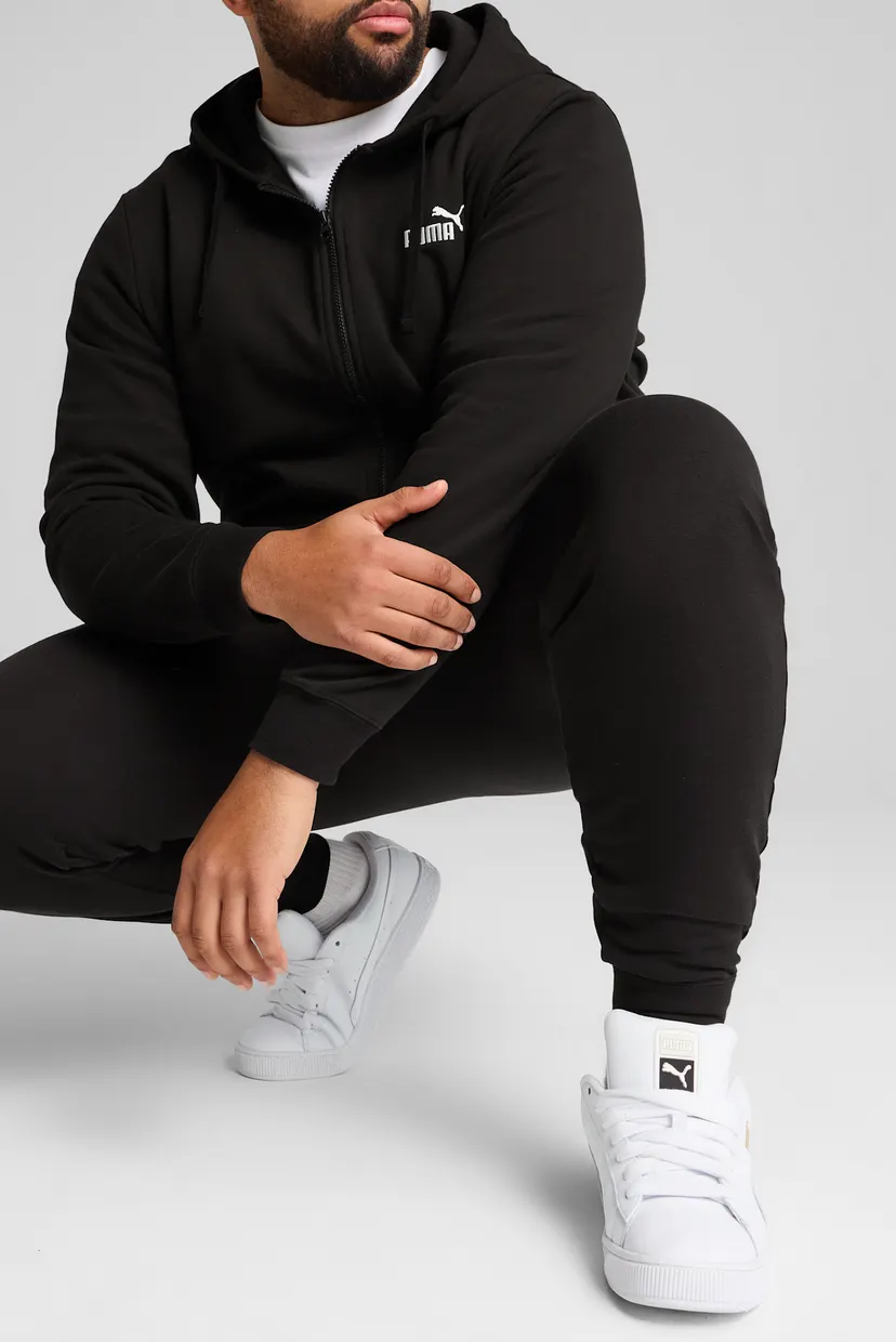 Чоловічі чорні спортивні штани Essentials No. 1 Logo Slim Sweatpants Men 5