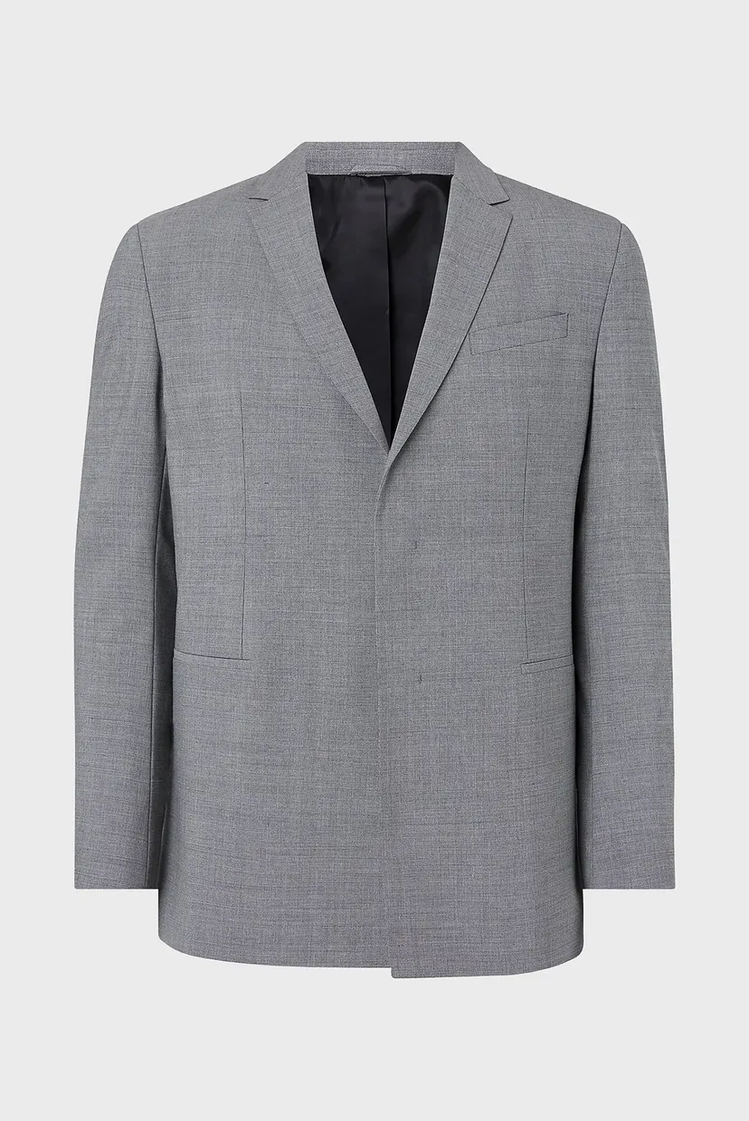 Мужской серый пиджак TWO TONE MODERN RELAXED 5