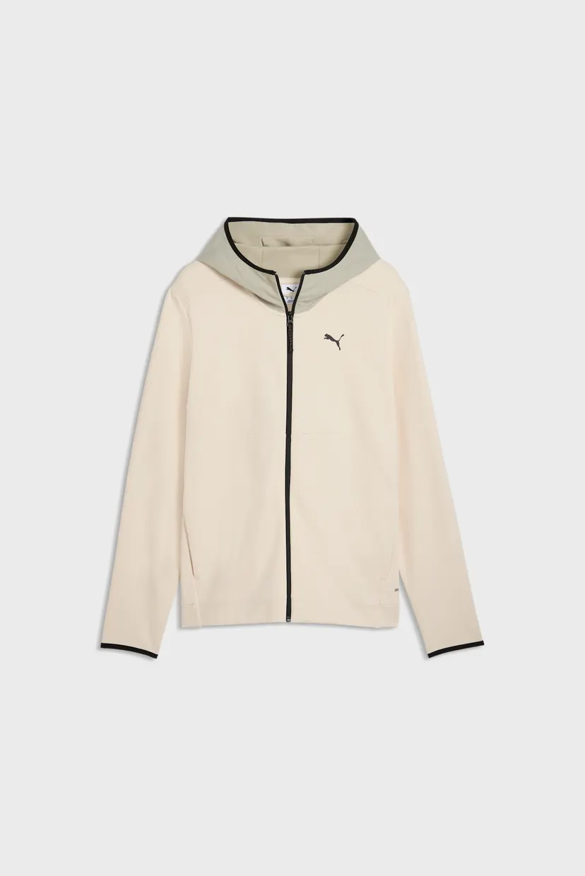 Чоловіче бежеве худі PUMATECH Full-Zip Hoodie Men 5