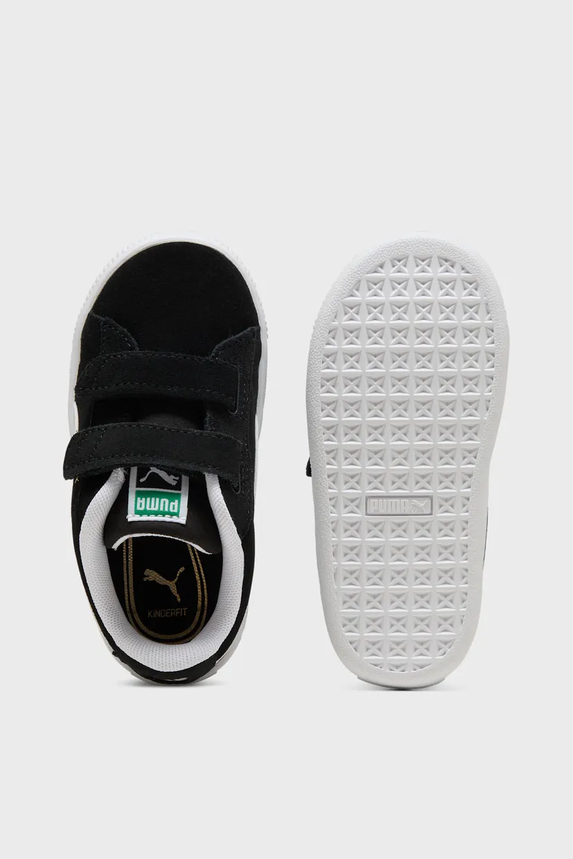 Детские черные замшевые сникерсы Suede Classic Sneakers Toddler 4