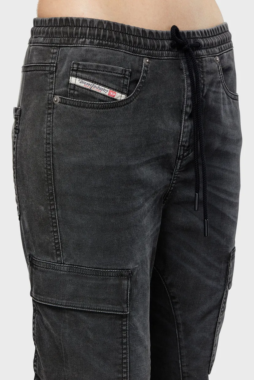 Жіночі чорні джинси 2051 D-URSY JOGG Sweat jeans 4