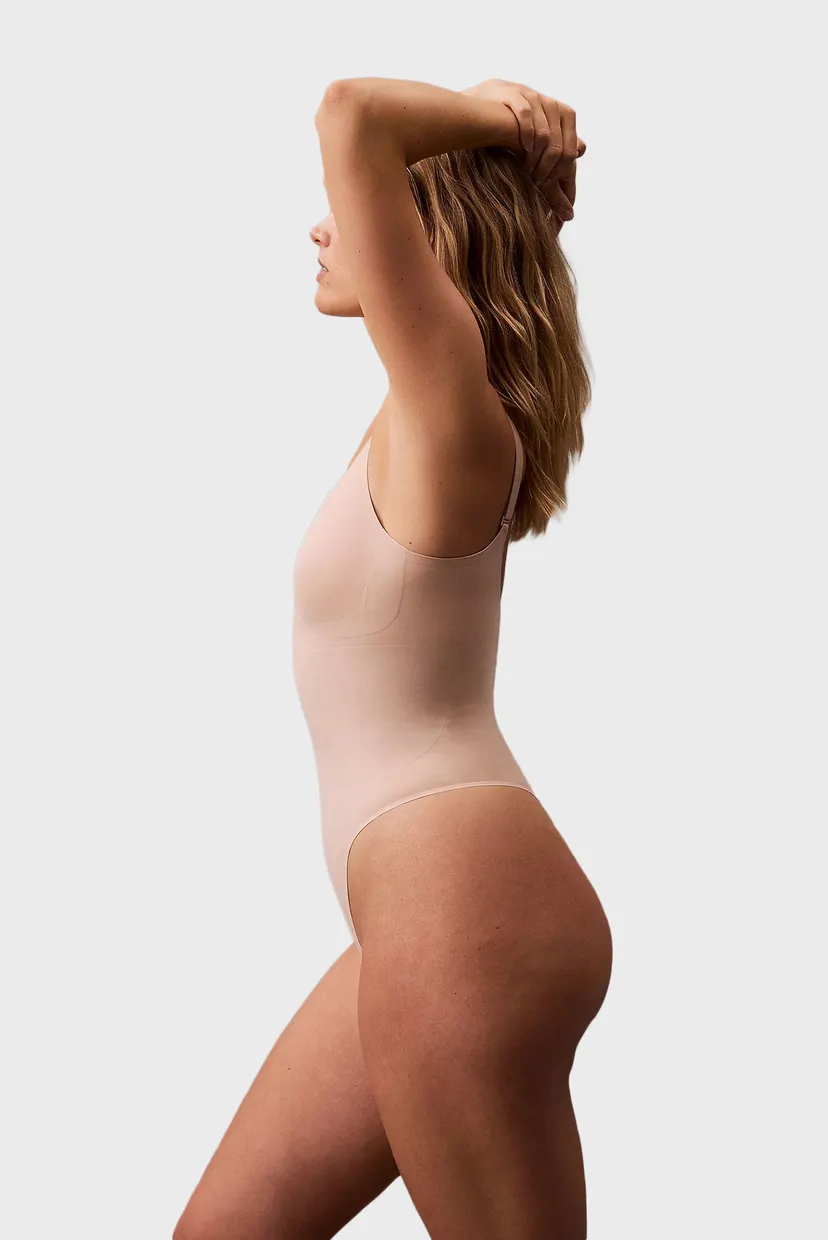 Женское бежевое боди EXTRA FIRM SEAMLESS BODYSUIT 4