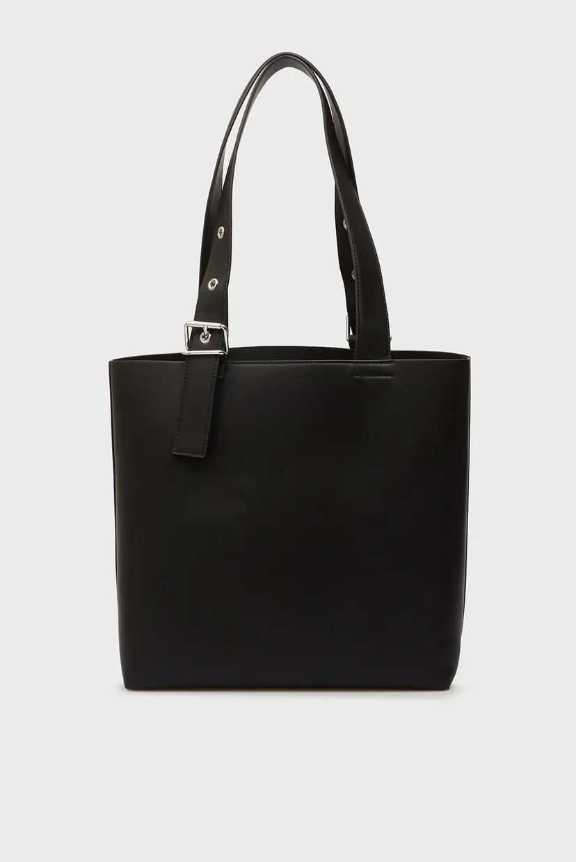 Жіноча чорна сумка TOTE 4