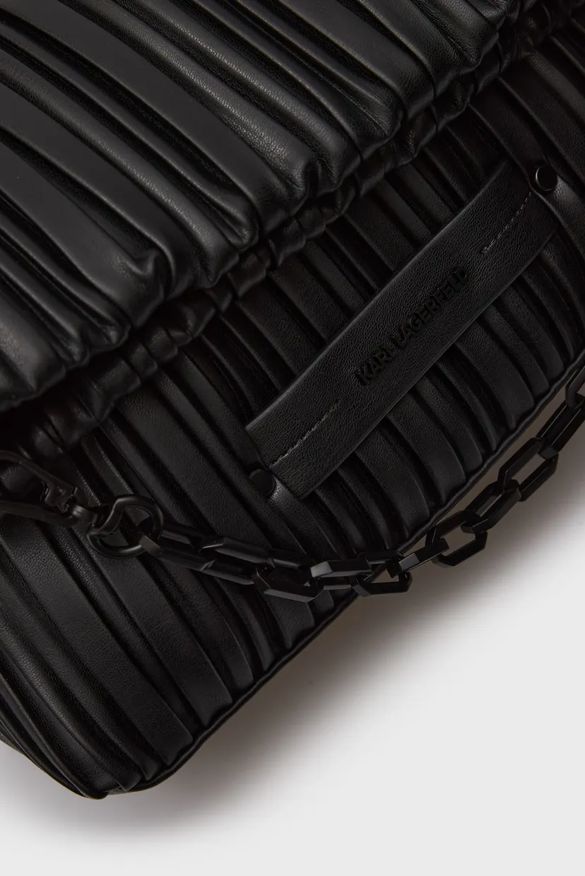 Женская черная сумка K KUSHION SM FOLDED TOTE 5