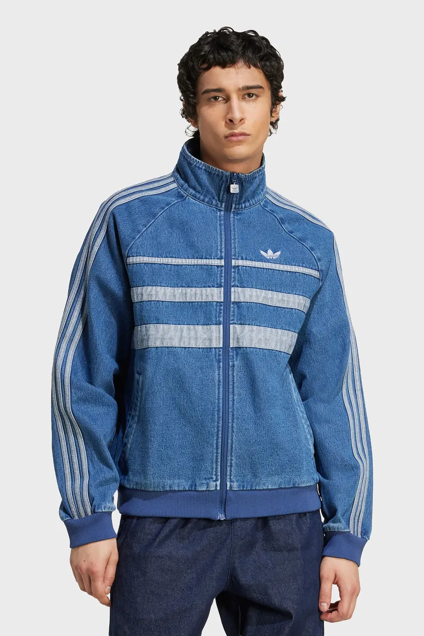 Чоловіча синя джинсова куртка adidas Adicolor First Blue adidas